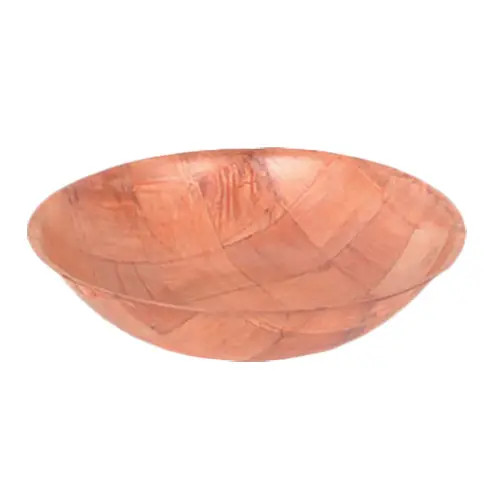 Thunder Group WDTSB018 Insalatiera in legno intrecciato diametro 18" - 1 Doz - Foto 1 di 1