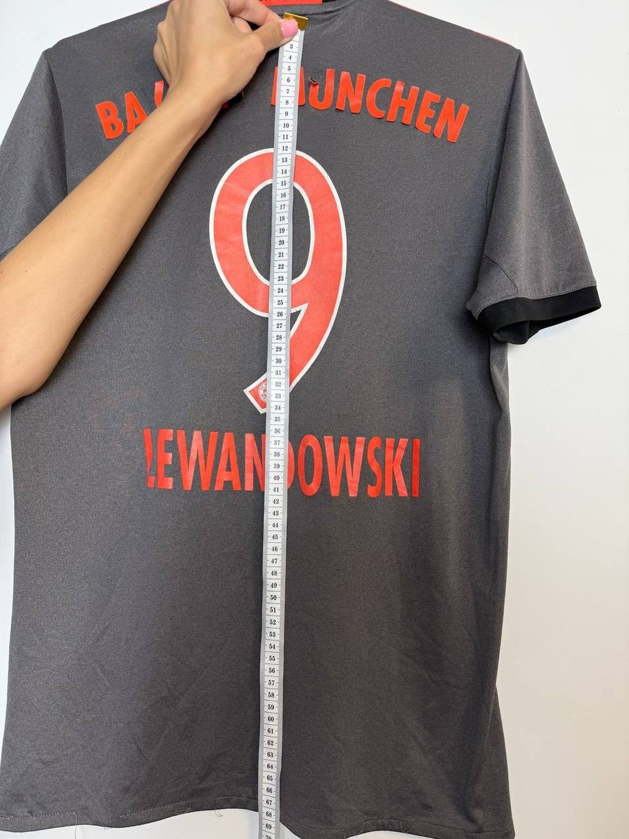 Bayern Munchen Away Jersey #9 Lewandowski Adidas Jersey Soccer