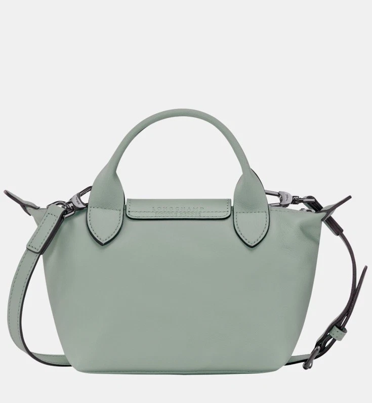 LONGCHAMP Le Pliage Xtra XS Handbag Pale Blue Orig. $520 NEW - Image 3 of 4