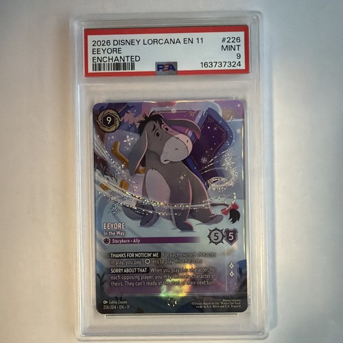 Eeyore - In the Way graded PSA 9 for sale on eBay