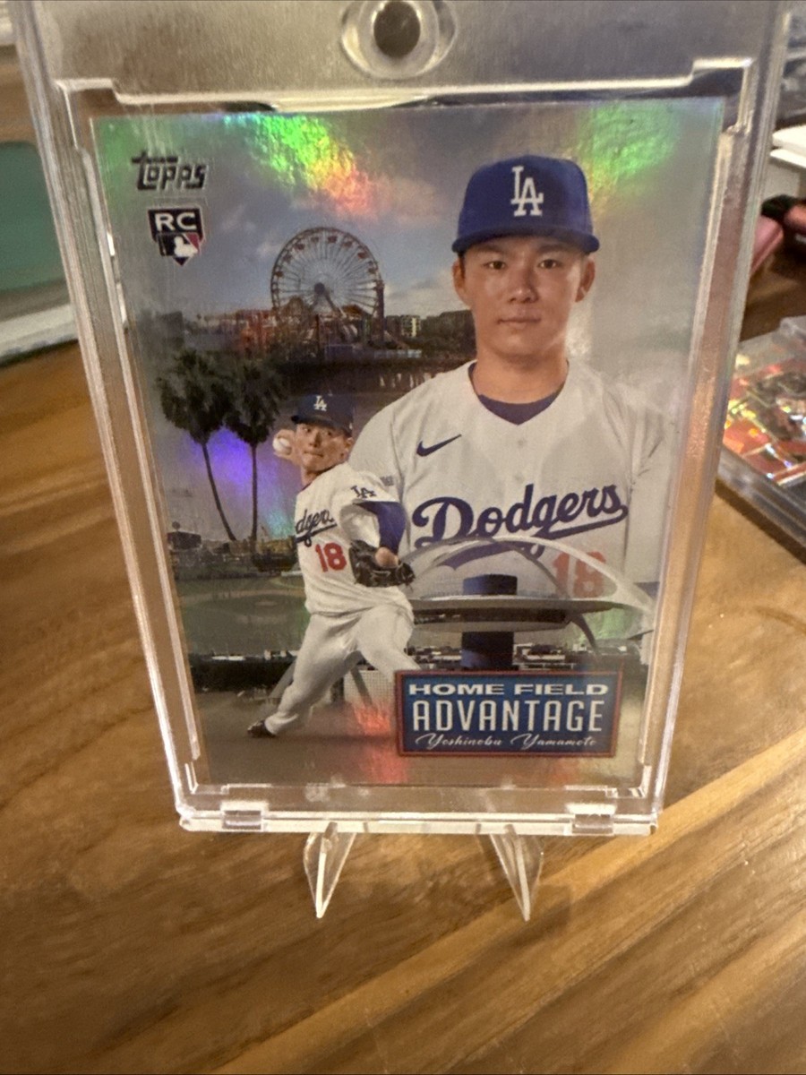 yoshinobu　メック2台 Topps 2024 Series 2 Yoshinobu Yamamoto Rookie Insert HFA-20