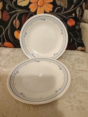 Corelle by CorningWare Blue Cornflower Side Plates 1980s Vintage Cottage Core 2