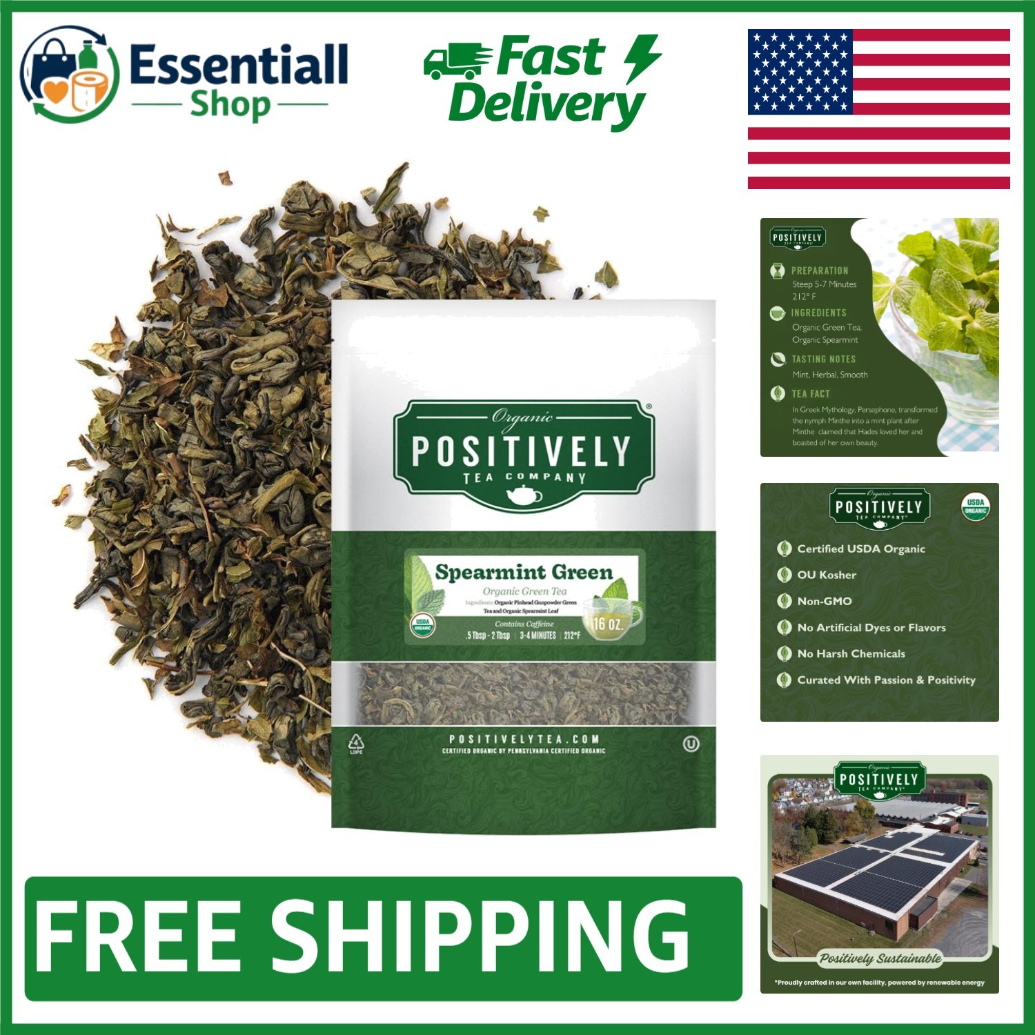 - 1 Lb Loose Leaf For Wellness And Refreshment