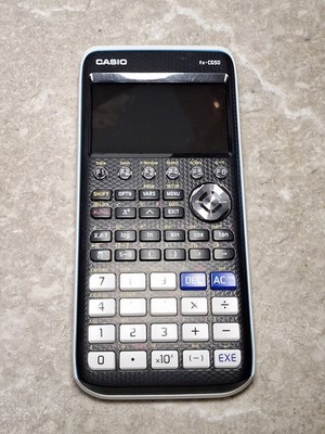 Casio FX-CG50 Graphing Calculator - Tested Works - White (No Cover)- See Pics