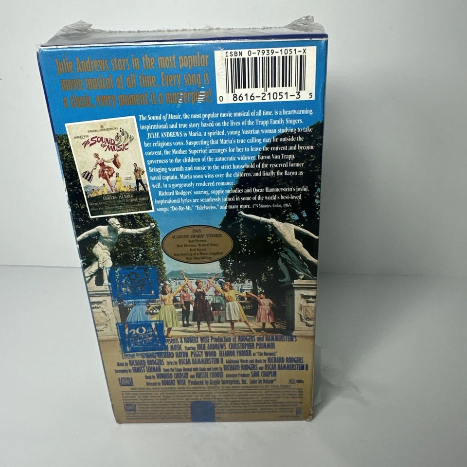 The Sound of Music 1980 VHS Video Julie Andrews VHS Brand New & Sealed! - Image 3 of 4