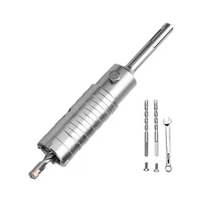 1-3/4 inch / 45mm Concrete Hole Saw with SDS Plus Shank Connecting Rod,Concre...