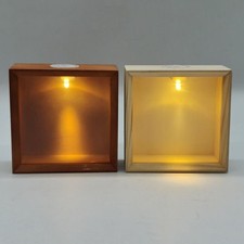 Wooden Shadow Box Frame Display Case With Led Light 3D Picture Frame, Shadow Box