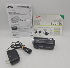 JVC Everio GZ-MS110BU Camcorder 45x Zoom LCD w/ Battery, SD Card, Charger