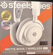 SteelSeries Arctis Nova 7 Gen 2 Wireless Gaming Headset-white, Multi - Brand New
