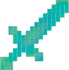 Diamond Sword Minecraft Mojang Fancy Dress Up Halloween Child Costume Accessory