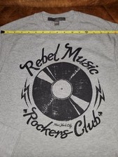 Old Navy Mens Small thermal shirt rock and roll