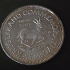 1983 Krugerrand Commemorative Silver Round  1/2 Oz.