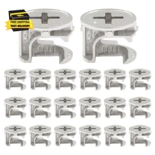 20Pcs Furniture Cam Lock Fasteners, 15 Mm Furniture Connecting Lock Nut Cabinet