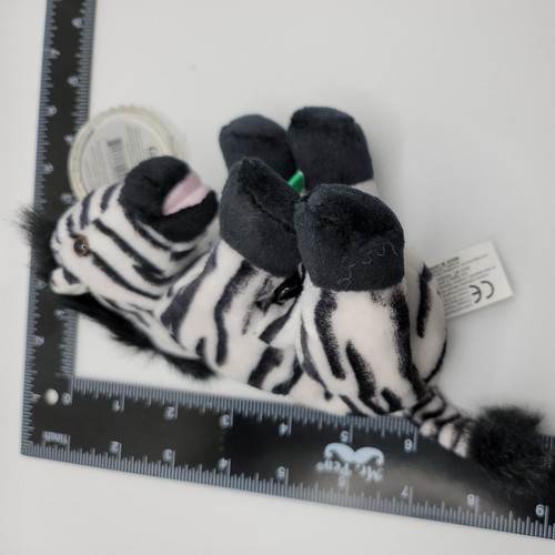 Vintage 1999 Coca-Cola International Nigeria Zebra Bean Bag Plush W Tags - Picture 11 of 12