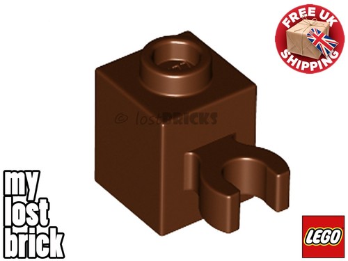 LEGO - Part 60475 - Bricks 1x1 with Clip on Side + NEW +SELECT COLOUR / QUANTITY - Picture 11 of 14