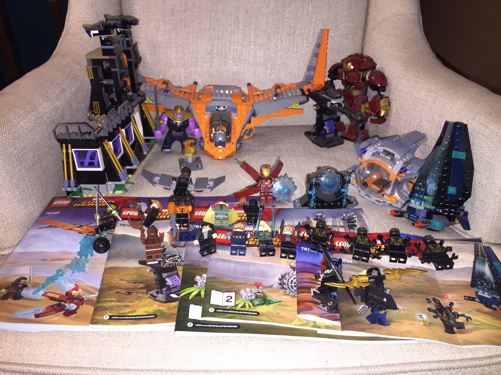 lego marvel infinity war sets