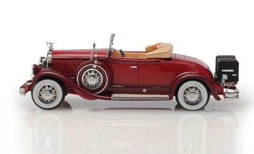 Esval Models Ltd Ed 1930 Pierce Arrow Model B Rdstr Top Down Red 1/43 Resin - Picture 5 of 9