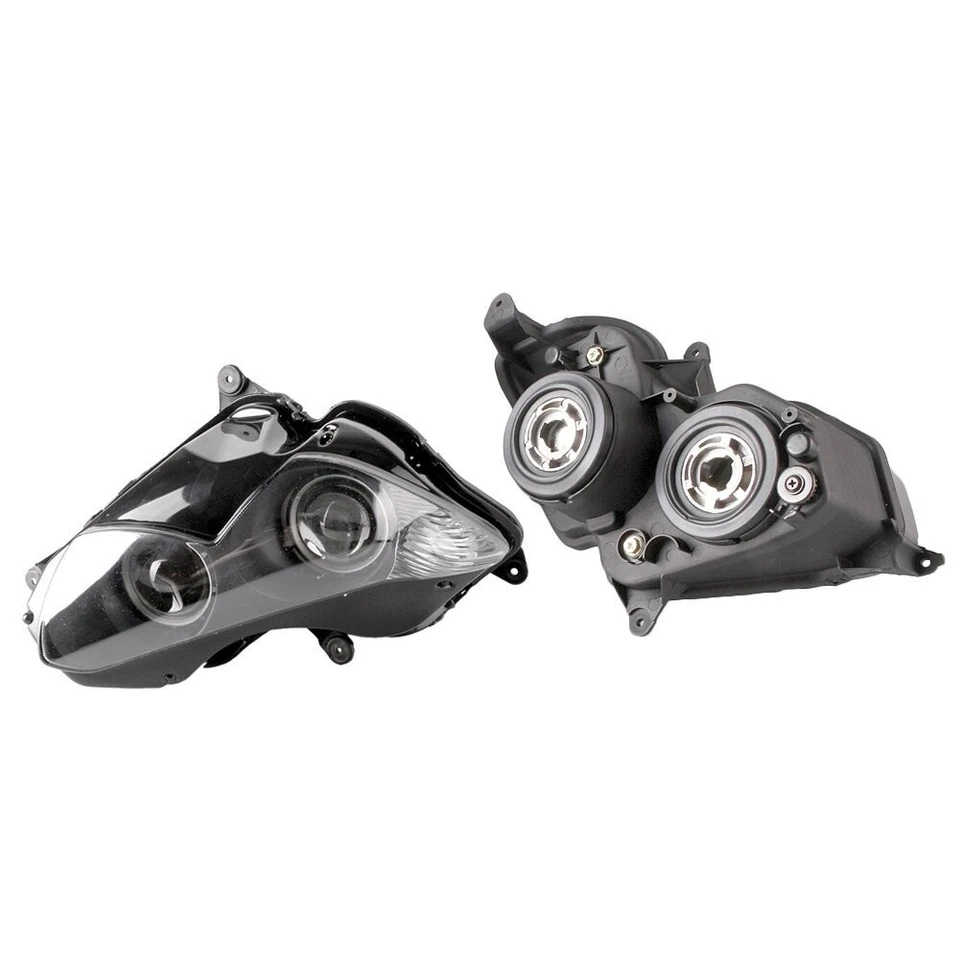 Conjunto de faros delanteros aptos para Kawasaki Ninja ZX14R 2012-2023 Foto 4 de 4