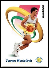 Sarunas Marciulionis #95 1991 SkyBox Warriors B0131A