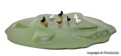 Viessmann H0 1528 Chicken Farm / eMotion Series