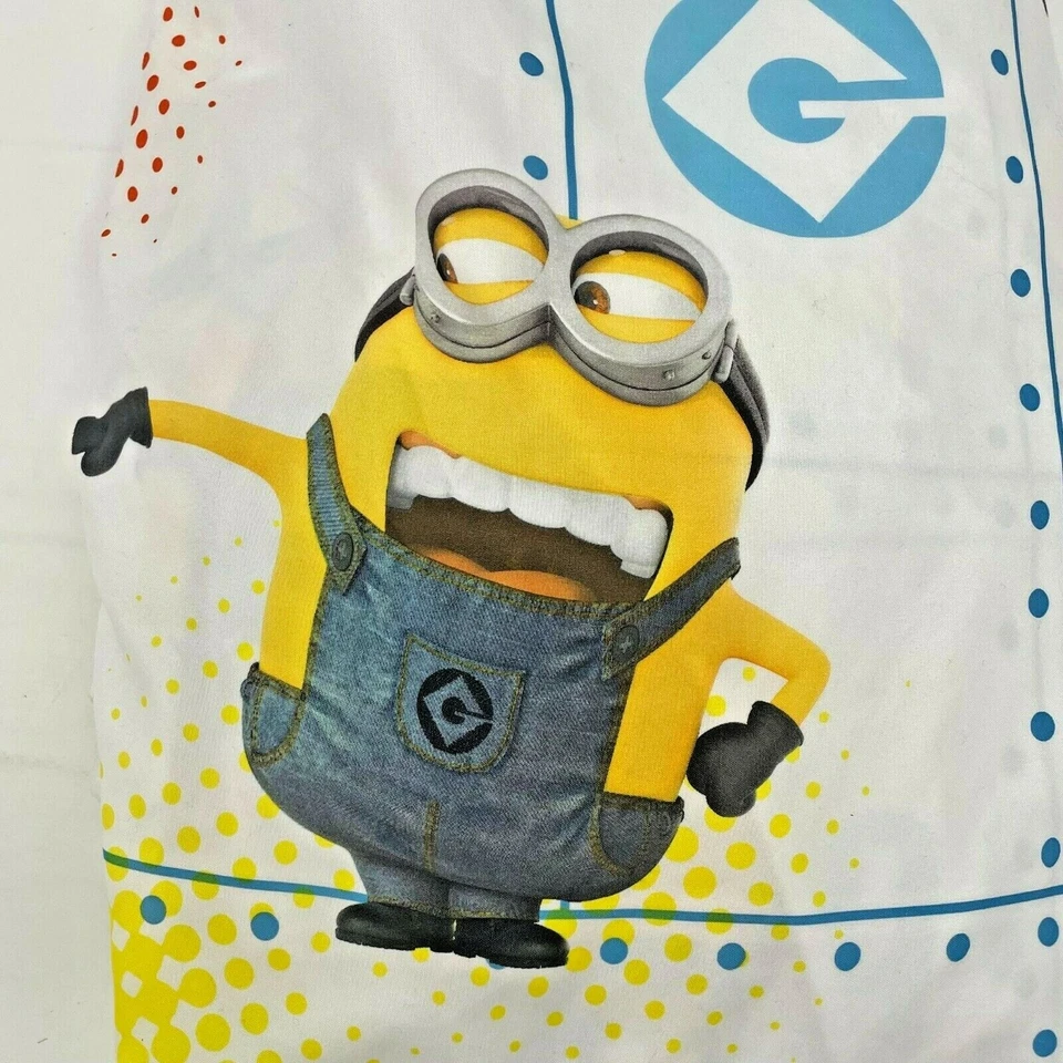 Minions Despicable Me Twin Flat Sheet Universal Studios Movies 100% Polyester - Image 4 of 4