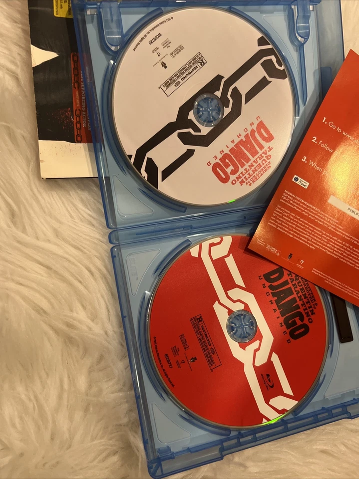 Django Unchained Blu-ray + DVD 2013 Jamie Foxx, Waltz ,  DiCaprio Slipcover Foto 3 de 3