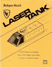 TRAVELLER  Laser Tank- Game aid and Rules Supplement Judges Guild  Play Copy