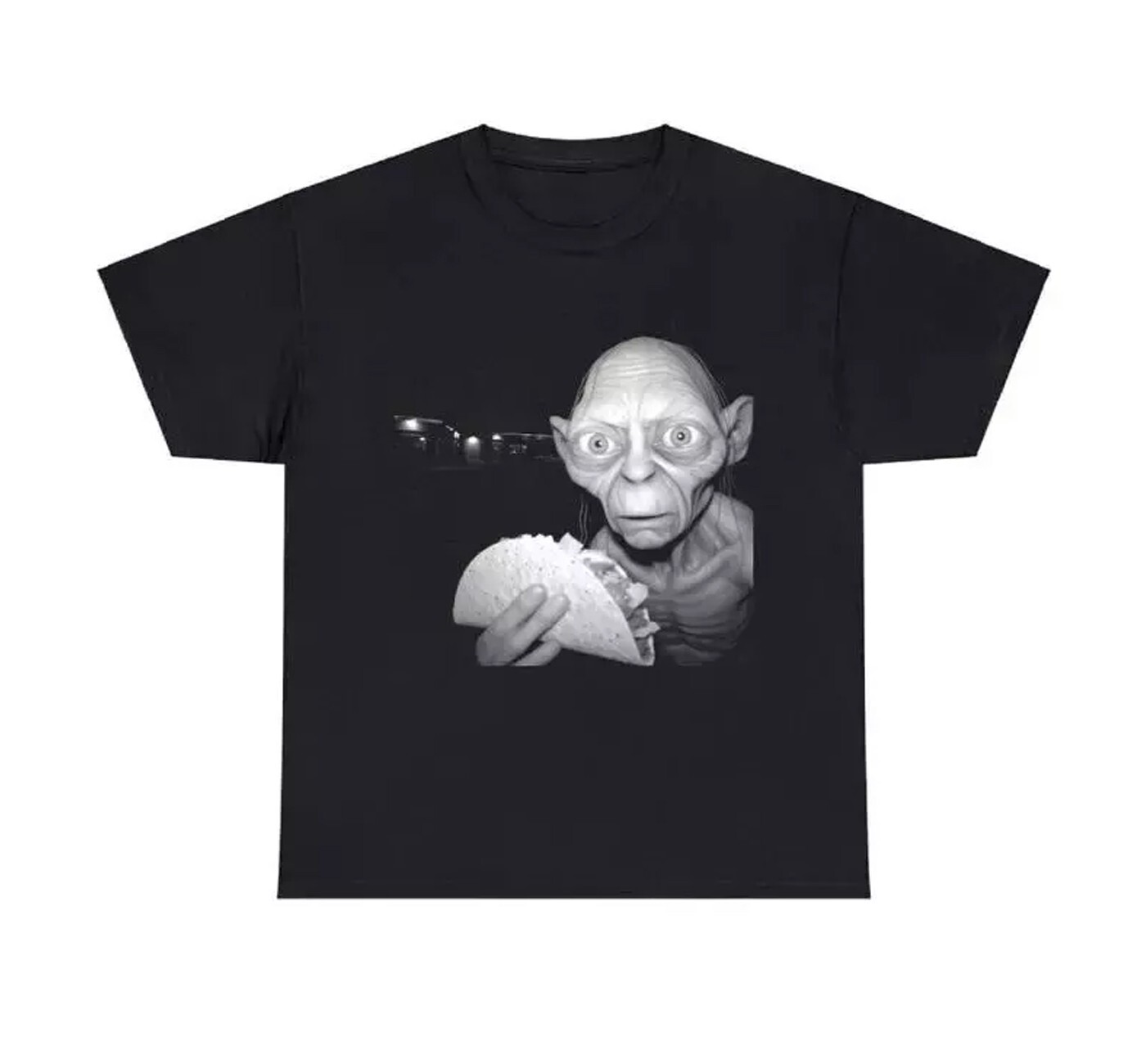 The Lord of the Rings Gollum Taco Bell T-Shirt, Funny Gollum T-Shirt