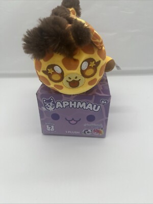 Aphmau Meemeows Mystery Plush Safari Giraffe Cat w/ Box & Checklist 