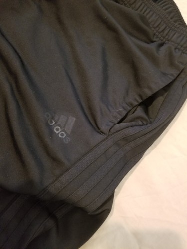 Mens adidas Pants M Medium Black Athletic Gym Workout Jogger - Picture 3 of 8