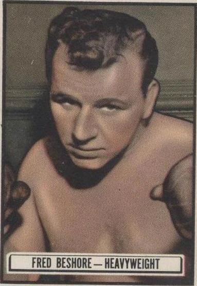 1951 Topps Ringside - Fred Beshore #81
