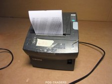 SAMSUNG SRP-350G SRP-350 NETWORK RJ-45 Thermal Receipt POS Printer Black + PSU