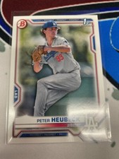 Peter Heubeck 2021 Bowman Draft Paper BD-146 Dodgers