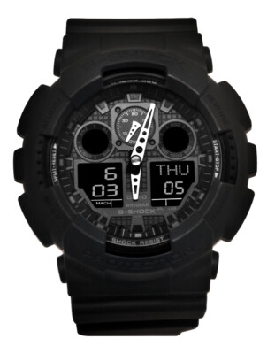 Casio GA100-1A1 G-Shock X-Large Black Ana / Digi Men Watch NEW | eBay
