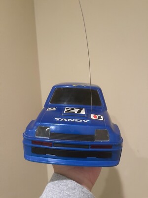 Rare VTG RC Remote Control Tandy Renault 5 Turbo Radio Shack 1983