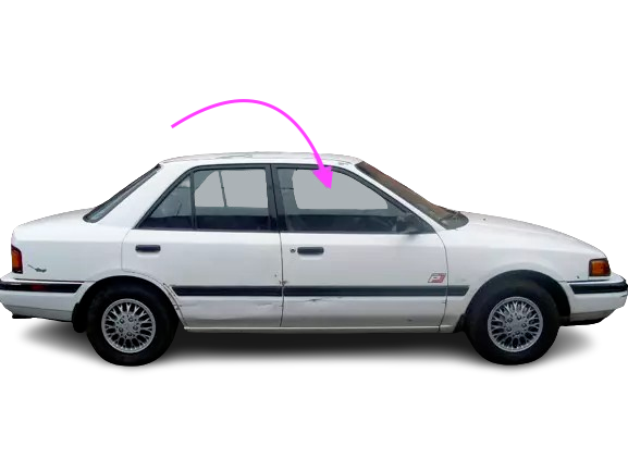 Fits:90-94 Mazda Portage 323 4D Sedan Passenger Side Front Right