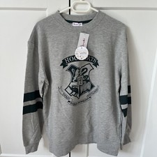 Image of New With Tag Harry Potter Hogwarts Grey Pullover XS/S