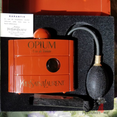 Vintage 1980s YSL Opium 4 oz 120 ml Eau de Toilette Old