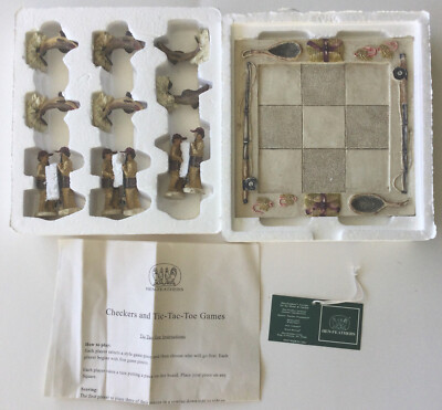 Hen-Feathers  Fly Fishing Tic-Tac-Toe Game (Original Box - New Condition)
