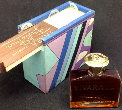EMILIO PUCCI VIVARA Extrait de Parfum 15ML 56mm Voll BOX ETWAS SCHMUTZIG