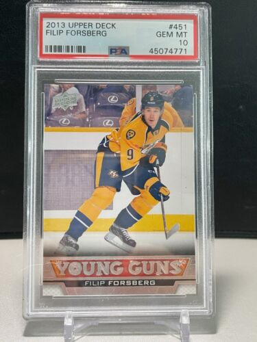 Filip Forsberg 2013-14 Upper Deck Series 1 Young Guns #225 Rookie Card - Picture 1 of 2