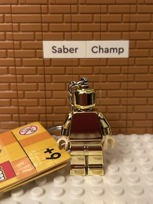 LEGO  Gold Minifigure Key Chain