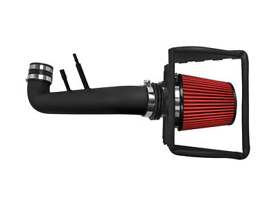 Cold Air Intake for 2015-2020 Ford F-150 V8 5.0L Coyote Engine In Wrinkle Black