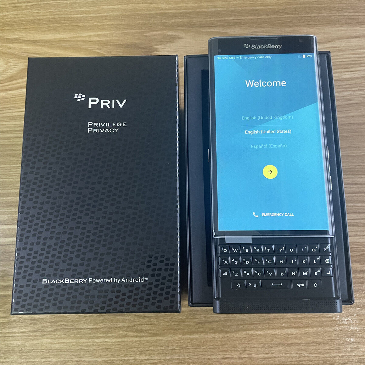 BlackBerry Priv STV100 32GB 18MP Slider Unlocked Android