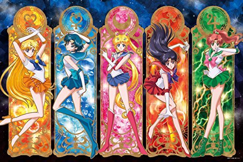 1000 piece jigsaw puzzle Sailor Moon Crystal Pretty Guardian 50x75cm
