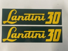 ADHESIVE decalcomanie adesivi decals stickers LANDINI TESTA CALDA LANDINI 30 ...
