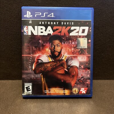 NBA 2K20 (Sony PlayStation 4, PS4, 2019) Anthony Davis Cover