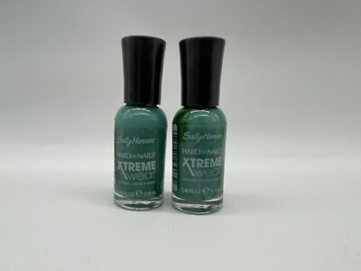 Two (2) Sally Hansen Hard as Nails Xtreme Wear Nail Color 230 HUSTLE UP .40 Oz