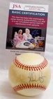 Nolan Ryan Houston Astros H.O.F. 1999 Signed Baseball JSA Coa Cube Included