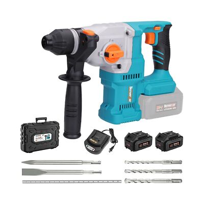 Berserker 20V Cordless 1-1/8'' Rotary Hammer Drill SDS-Plus Brushless Motor in...